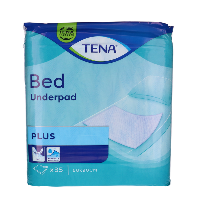 Tena Bed Plus onderlegger 60 x 90cm, 35 stuks