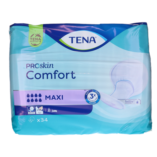 Tena Proskin Comfort Maxi , 34st