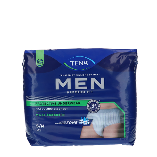 TENA Men Premium Fit Level 4, S/M, 12 stuks