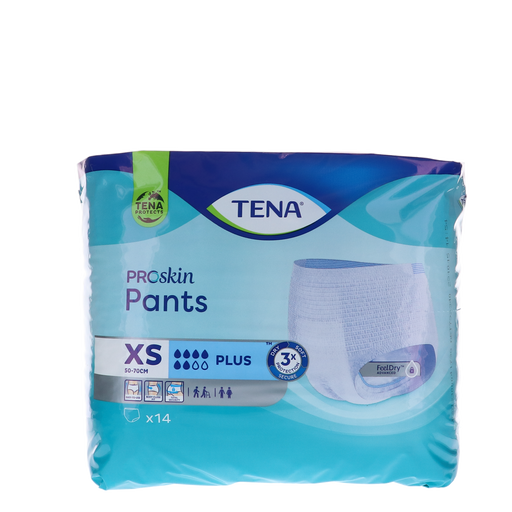 TENA Proskin Pants Plus, X-Small, 14 stuks