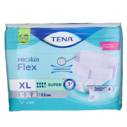 Tena Flex Super Maat XL - 30 stuks