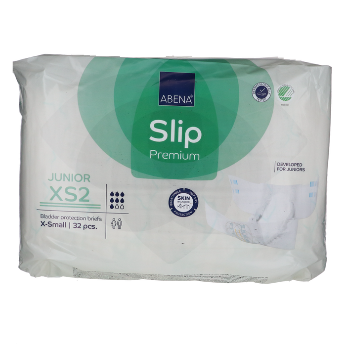 Abena Slip Premium XS2 Junior 1500ml, verpakking van 32 stuks