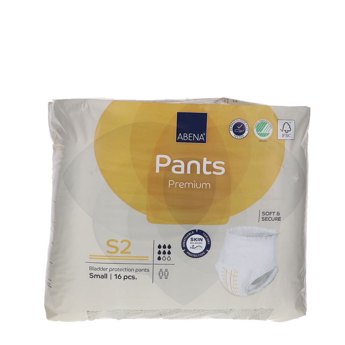 Abena Pants Premium S2 1900 ml, 16 stuks