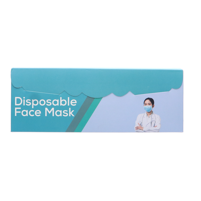 Disposable Mondmasker Blauw, Type IIR, 50 stuks