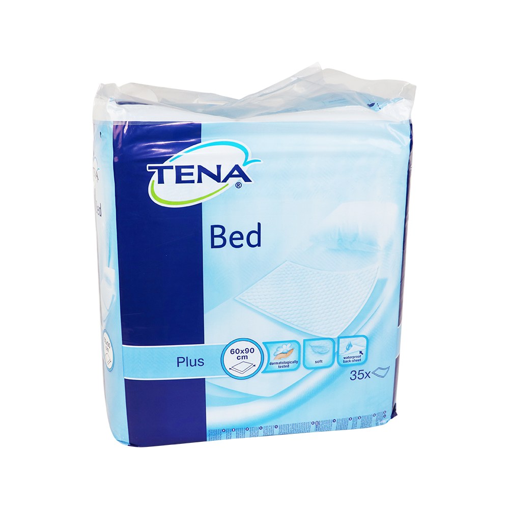 Cama TENA Super 60cm x 90cm (35 unidades) 【FRETE 24 HORAS】